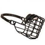 Frost-Resistant Wire Cage Collie Muzzle with One Adjustable Strap