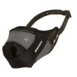 Protection Training Collie Muzzle Made of Nylon and Leather