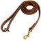 Stitched Leather Collie Leash for Training and Walking