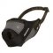 Protection Training Collie Muzzle Made of Nylon and Leather