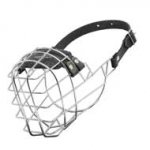 'The Silecer' Wire Cage Collie Muzzle With One Strap