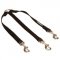 Triple Nylon Collie Leash Coupler for Walking 3 Dogs at a Time
