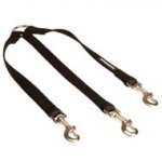 Triple Nylon Collie Leash Coupler for Walking 3 Dogs at a Time