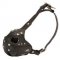Leather Collie Muzzle for Agitation Training and Military Service