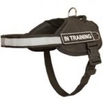 Nylon Collie Harness with Reflective Strap for Training, Walking, Police Service, SAR and More