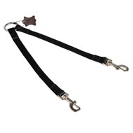 Nylon Collie Leash Coupler Stitched