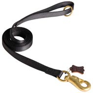 Any Weather Nylon Collie Leash for Walking, Tracking, Training
