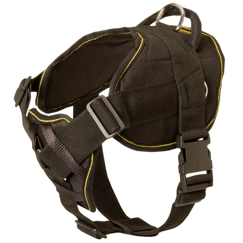Nylon Collie Harness for Pulling Tracking Training